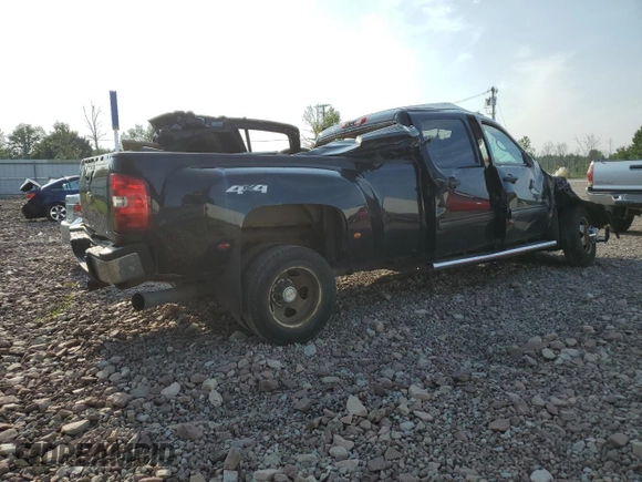 2009 Chevrolet Silverado 3500HD DRW LT with VIN 1GCJK83649F108015, listed as a Copart auction lot 66947984 with 0 mi miles and Non Repairable. Bid and sale history available at carsss.com. Image 3.