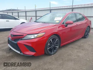 2019 Toyota Camry XSE with VIN 4T1B61HK7KU259014, listed as a IAAI auction lot 41771388 with 76,589 mi miles. Bid and sale history available at carsss.com. Image 2.