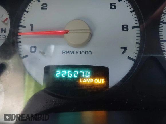 2005 Dodge 2500 SLT with VIN 3D7KR28D75G757830, listed as a IAAI auction lot 42175332 with 226,270 mi miles and . Bid and sale history available at carsss.com. Image 15.