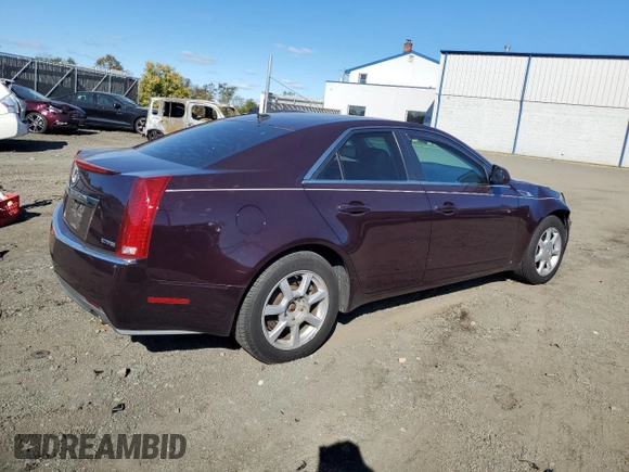 2008 Cadillac CTS RWD w/1SA with VIN 1G6DF577680213095, listed as a Copart auction lot 75020224 with 68,106 mi miles and Salvage Title. Bid and sale history available at carsss.com. Image 3.