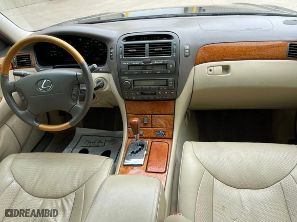 2005 Lexus LS 430 with VIN JTHBN36F250177548, listed as a Copart auction lot 54142625 with 228,639 mi miles and Clean Title. Bid and sale history available at carsss.com. Image 9.
