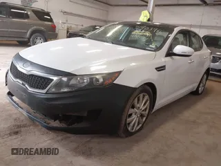 2012 Kia Optima EX with VIN 5XXGN4A65CG040331, listed as a IAAI auction lot 41903966 with 195,438 mi miles and . Bid and sale history available at carsss.com. Image 2.