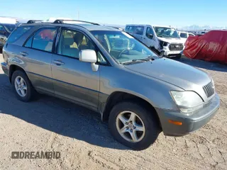2000 Lexus RX 300 with VIN JT6GF10U1Y0063794, listed as a IAAI auction lot 41318067 with 255,713 mi miles. Bid and sale history available at carsss.com. Image 1.