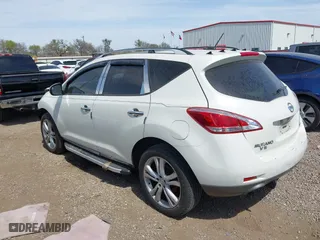 2011 Nissan Murano SL with VIN JN8AZ1MW3BW156214, listed as a IAAI auction lot 41780066 with 223,504 mi miles. Bid and sale history available at carsss.com. Image 3.