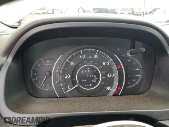 2012 Honda CR-V EX-L with VIN 5J6RM4H73CL048416, listed as a Copart auction lot 61410265 with 107,160 mi miles and Salvage title. Bid and sale history available at DreamBid. Image 9.