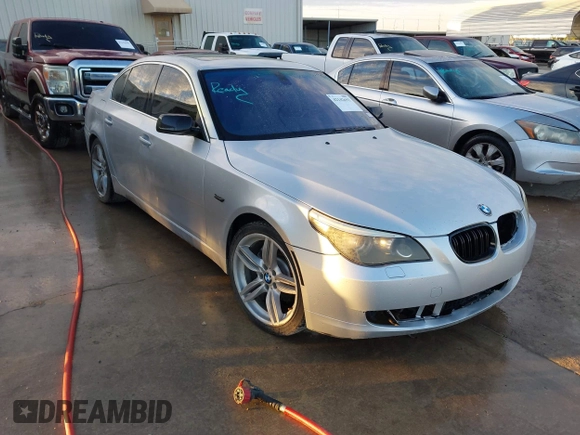2008 BMW 5 Series 535i with VIN WBANW13588CZ78786, listed as a IAAI auction lot 42142692 with 193,248 mi miles and . Bid and sale history available at carsss.com. Image 1.