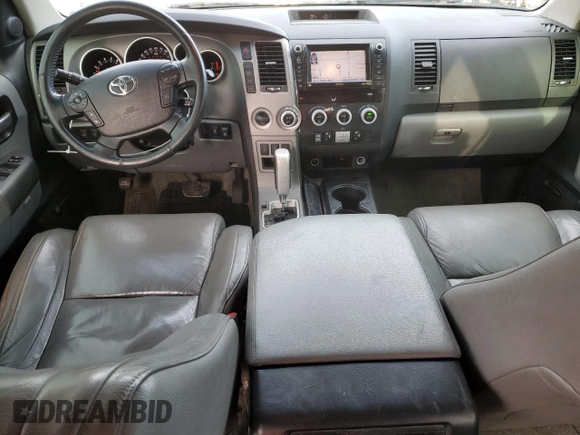 2010 Toyota Sequoia Ltd with VIN 5TDJY5G15AS027573, listed as a Copart auction lot 43267445 with 210,390 mi miles and Salvage Title. Bid and sale history available at carsss.com. Image 8.