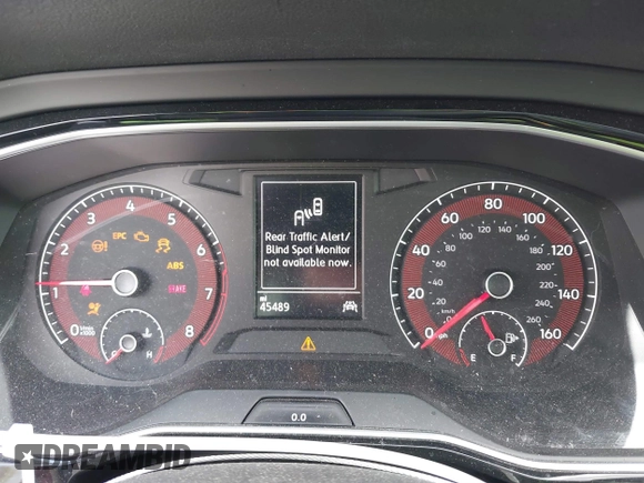 2020 Volkswagen Jetta S with VIN 3VWN57BU1LM008090, listed as a IAAI auction lot 41172256 with 45,489 mi miles and . Bid and sale history available at DreamBid. Image 7.