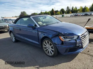 2015 Audi A3 1.8T Premium Plus with VIN WAU5CLFF5F1028760, listed as a Copart auction lot 72754684 with 66,806 mi miles and Salvage Title. Bid and sale history available at carsss.com. Image 4.