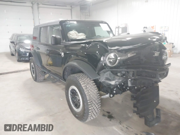 2024 Ford Bronco Big Bend with VIN 1FMDE7BH2RLA67771, listed as a IAAI auction lot 41836136 with 5,496 mi miles and . Bid and sale history available at DreamBid. Image 6.