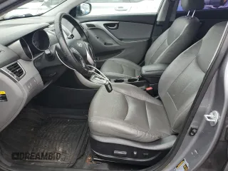 2013 Hyundai Elantra GLS z VIN KMHDH4AE0DU694906, wystawiony jako Copart lot #61286785 z przebiegiem 145 020 mil mil oraz Czysty tytuł • Clean title. Historia ofert i sprzedaży dostępna na DreamBid. Obrazek 7.