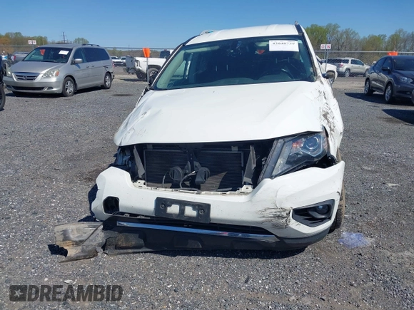 2019 Nissan Pathfinder S with VIN 5N1DR2MM4KC638264, listed as a IAAI auction lot 42048739 with 106,373 mi miles and . Bid and sale history available at DreamBid. Image 12.