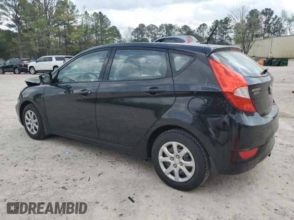 2013 Hyundai Accent GL with VIN KMHCT5AE0DU120967, listed as a Copart auction lot 51715835 with 77,517 mi miles and Salvage Title. Bid and sale history available at carsss.com. Image 2.