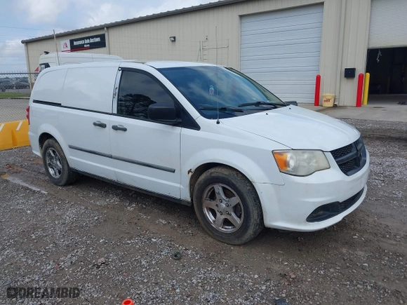 2013 Ram Cargo Van Tradesman with VIN 2C4JRGAG1DR812174, listed as a IAAI auction lot 42114559 with 208,252 mi miles. Bid and sale history available at carsss.com. Image 1.