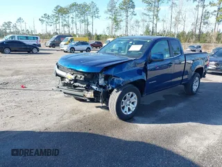 2020 Chevrolet Colorado 2WD LT with VIN 1GCHSCEA7L1109912, listed as a IAAI auction lot 41338497 with 82,131 mi miles. Bid and sale history available at carsss.com. Image 2.
