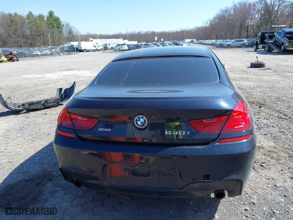 2014 BMW 6 Series 640i xDrive with VIN WBA6B8C58EDZ72405, listed as a IAAI auction lot 42076517 with 101,704 mi miles. Bid and sale history available at carsss.com. Image 16.