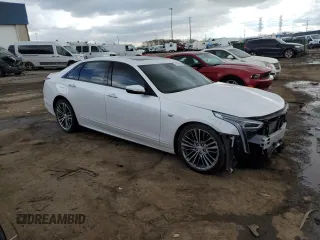 2019 Cadillac CT6 Sport AWD with VIN 1G6KP5R62KU132670, listed as a Copart auction lot 42539895 with 56,968 mi miles and Clean title. Bid and sale history available at DreamBid. Image 4.