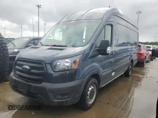 2020 Ford Transit Cargo with VIN 1FTBR3X83LKA47916, listed as a Copart auction lot 74436924 with Not Provided miles and Salvage Title. Bid and sale history available at DreamBid. Image 5.