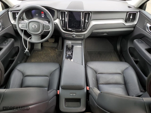 2024 Volvo XC60 Core Dark Theme with VIN YV4L12RK9R1755873, listed as a Copart auction lot 74191354 with 5,979 mi miles and Salvage Title. Bid and sale history available at carsss.com. Image 8.