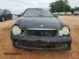 2003 Mercedes-Benz C 230 Kompressor with VIN WDBRN40J53A476461, listed as a Copart auction lot 61153574 with Not provided miles and Salvage title. Bid and sale history available at DreamBid. Image 5.