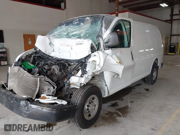 2017 Chevrolet Express Cargo with VIN 1GCWGAFF3H1323763, listed as a IAAI auction lot 42036865 with Not provided miles and . Bid and sale history available at DreamBid. Image 17.