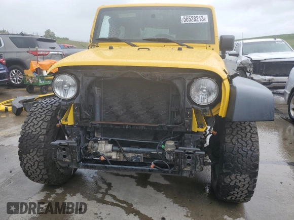 2015 Jeep Wrangler Rubicon with VIN 1C4BJWCG8FL691061, listed as a Copart auction lot 56528213 with 100,927 mi miles and . Bid and sale history available at DreamBid. Image 5.