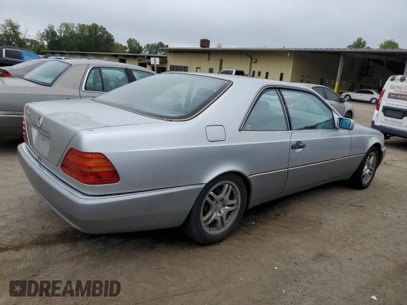 1995 Mercedes-Benz S with VIN WDBGA70E7SA255224, listed as a Copart auction lot 70539574 with 197,990 mi miles and Salvage Title. Bid and sale history available at DreamBid. Image 3.
