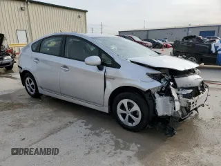 2013 Toyota Prius One with VIN JTDKN3DU3D5561150, listed as a Copart auction lot 47964065 with 0 mi miles and Salvage Title. Bid and sale history available at carsss.com. Image 4.