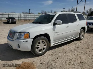 2006 GMC Envoy XL Denali with VIN 1GKES66MX66120332, listed as a Copart auction lot 49632955 with 100,580 mi miles and Salvage Title. Bid and sale history available at carsss.com. Image 1.