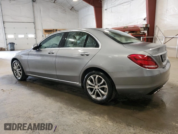 2015 Mercedes-Benz C-Class C 300 Luxury with VIN 55SWF4KB8FU070286, listed as a Copart auction lot 52792235 with 75,130 mi miles and Salvage Title. Bid and sale history available at carsss.com. Image 2.