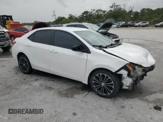 2014 Toyota Corolla L with VIN 2T1BURHE3EC205794, listed as a Copart auction lot 59526185 with 108,432 mi miles and Salvage title. Bid and sale history available at DreamBid. Image 4.