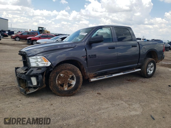 2018 Ram 1500 Express z VIN 1C6RR7KT8JS339244, wystawiony jako Copart lot #56287825 z przebiegiem 71 757 mil mil oraz Szkoda całkowita • Salvage title. Historia ofert i sprzedaży dostępna na DreamBid. Obrazek 1.