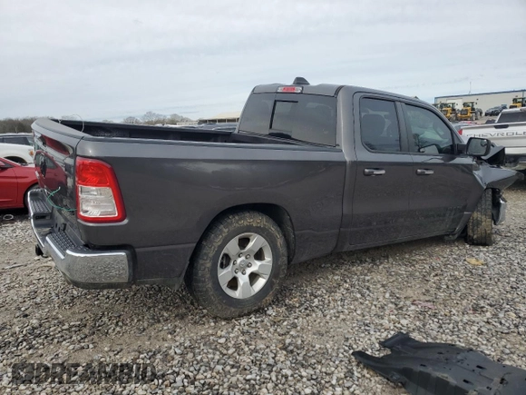 2020 Ram 1500 Big Horn with VIN 1C6SRFBT7LN404601, listed as a Copart auction lot 50206715 with 0 mi miles and Salvage Title. Bid and sale history available at carsss.com. Image 3.