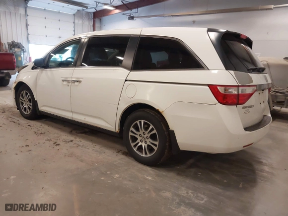2013 Honda Odyssey EX-L with VIN 5FNRL5H66DB078231, listed as a IAAI auction lot 41883274 with 1 mi miles. Bid and sale history available at carsss.com. Image 3.