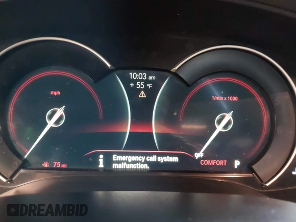 2018 BMW 5 Series 540i xDrive with VIN WBAJE7C53JWD52669, listed as a IAAI auction lot 41634800 with 89,829 mi miles and . Bid and sale history available at DreamBid. Image 7.