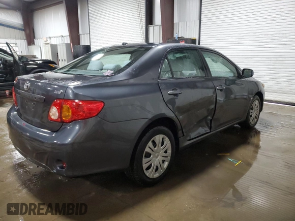 2009 Toyota Corolla with VIN 2T1BU40E79C123488, listed as a Copart auction lot 48465815 with 62,996 mi miles and Salvage Title. Bid and sale history available at carsss.com. Image 3.