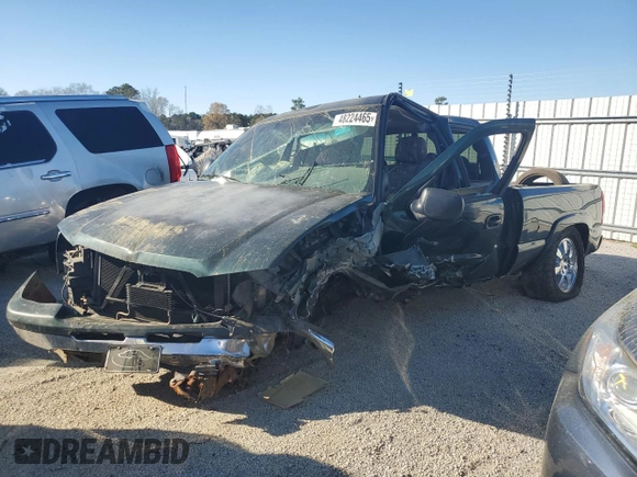 2005 Chevrolet Silverado 1500 Z71 with VIN 1GCEK19Z05Z131827, listed as a Copart auction lot 48224465 with Not Provided miles and Salvage Title. Bid and sale history available at DreamBid. Image 1.
