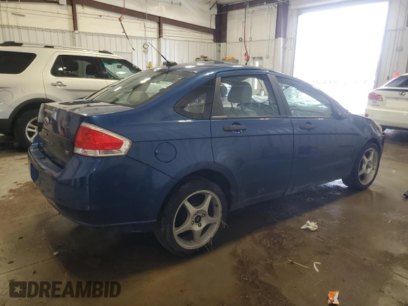 2009 Ford Focus SE with VIN 1FAHP35N59W205902, listed as a Copart auction lot 53759505 with 167,827 mi miles and Non Repairable. Bid and sale history available at carsss.com. Image 3.