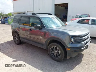 2024 Ford Bronco Sport Big Bend with VIN 3FMCR9B69RRE41286, listed as a IAAI auction lot 42654547 with 8,041 mi miles and . Bid and sale history available at DreamBid. Image 1.