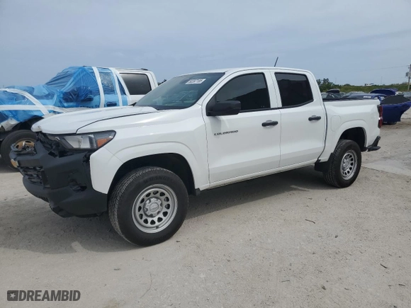 2024 Chevrolet Colorado 2WD Work Truck with VIN 1GCGSBEC4R1214049, listed as a Copart auction lot 50397185 with 8,029 mi miles and Salvage Title. Bid and sale history available at carsss.com. Image 1.