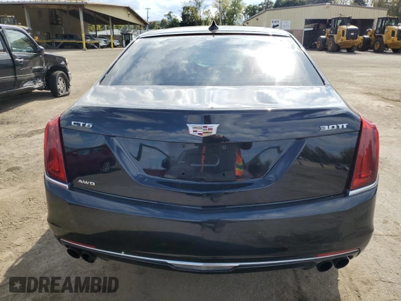 2018 Cadillac CT6 Sport AWD with VIN 1G6KP5R66JU113957, listed as a Copart auction lot 73043964 with 48,645 mi miles and Salvage title. Bid and sale history available at DreamBid. Image 6.