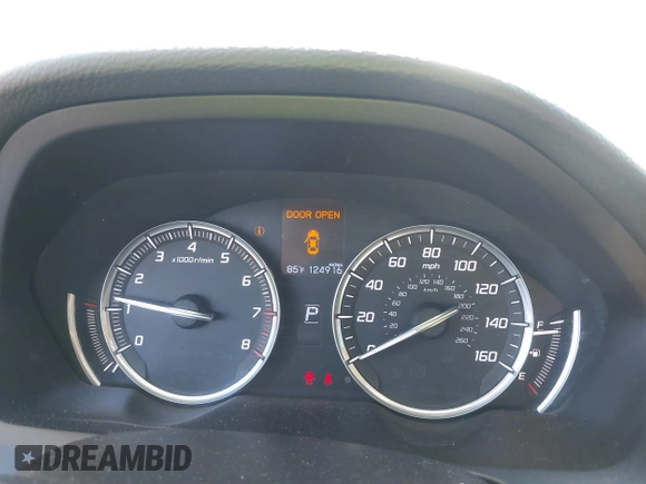 2016 Acura TLX with VIN 19UUB1F32GA000977, listed as a IAAI auction lot 41626510 with 124,916 mi miles. Bid and sale history available at carsss.com. Image 7.