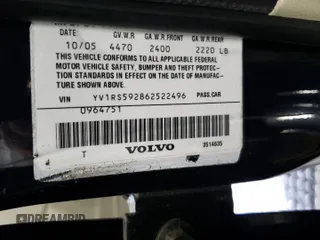 2006 Volvo S60 2.5L Turbo z VIN YV1RS592862522496, wystawiony jako Copart lot #56449405 z przebiegiem 159 333 mil mil oraz Szkody całkowita. Historia ofert i sprzedaży dostępna na DreamBid. Obrazek 12.