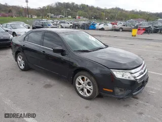 2012 Ford Fusion SE with VIN 3FAHP0HGXCR209613, listed as a IAAI auction lot 41949271 with 181,365 mi miles. Bid and sale history available at carsss.com. Image 1.