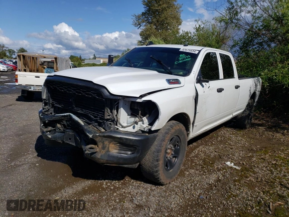2021 Ram 3500 Tradesman with VIN 3C63R3GL2MG549275, listed as a Copart auction lot 52675934 with 0 mi miles and Salvage Title. Bid and sale history available at carsss.com. Image 1.