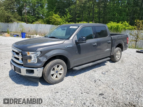 2017 Ford F-150 XL with VIN 1FTEW1C83HKC85191, listed as a Copart auction lot 53687415 with 140,407 mi miles and Salvage Title. Bid and sale history available at carsss.com. Image 1.