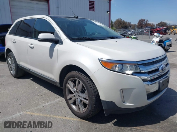 2013 Ford Edge SEL with VIN 2FMDK3JC8DBA90794, listed as a IAAI auction lot 41943042 with 100,858 mi miles. Bid and sale history available at carsss.com. Image 1.