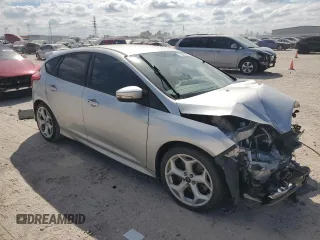 2014 Ford Focus ST with VIN 1FADP3L94EL440016, listed as a Copart auction lot 74464774 with 180,552 mi miles and Salvage Title. Bid and sale history available at carsss.com. Image 4.
