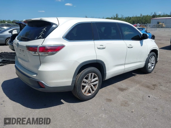 2016 Toyota Highlander LE Plus z VIN 5TDZKRFH4GS127117, wystawiony jako IAAI lot #42054767 z przebiegiem 167 253 mil mil oraz . Historia ofert i sprzedaży dostępna na DreamBid. Obrazek 4.