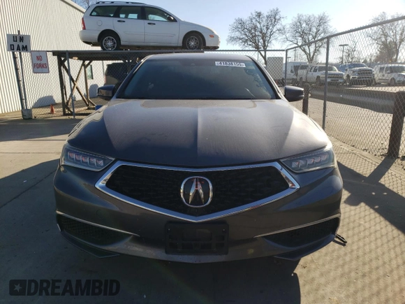 2019 Acura TLX with VIN 19UUB1F32KA010711, listed as a Copart auction lot 41838155 with 0 mi miles and Salvage Title. Bid and sale history available at carsss.com. Image 5.